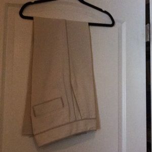 Beige dress pants